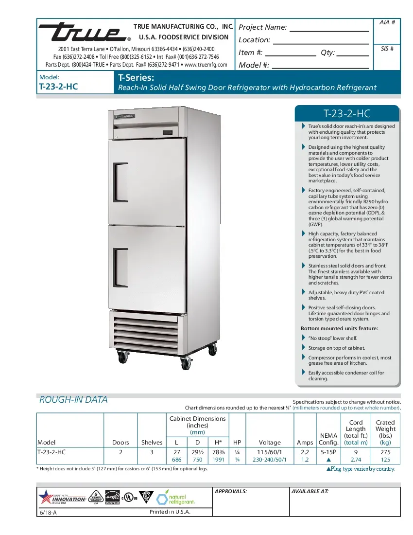 true-manufacturing-t-23-2-hc-refrigerator-reach-in-115v-one-section-stainle-260726265a21.pdf