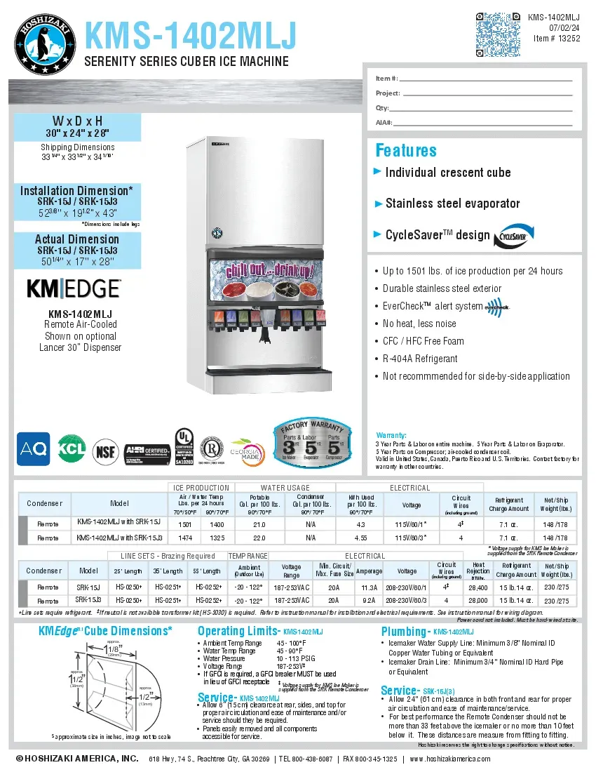 hoshizaki-kms-1402mlj-ice-maker-cube-style-crescent-cube-style-specsheet-260726tah2o4.pdf