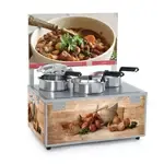 Nemco , 6510-T4P, Food Pan Warmer/Cooker, Countertop