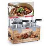 Nemco , 6510A-2D4, Food Pan Warmer/Cooker, Countertop