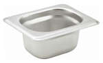 Winco , SPJH-1802, Steam Table Pan, Stainless Steel