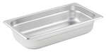 Winco , SPJP-302, Steam Table Pan, Stainless Steel