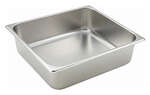 Winco , SPTT4, Steam Table Pan, Stainless Steel